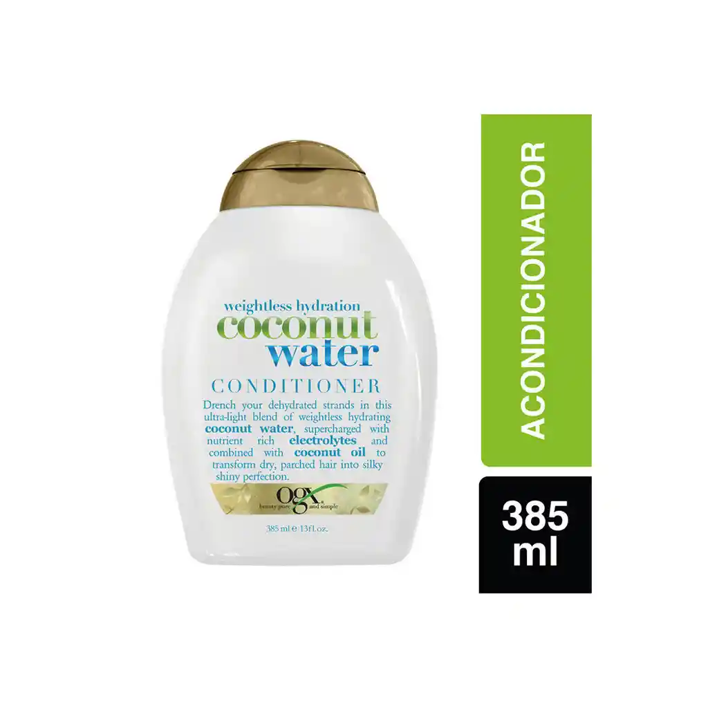 Organix: Acondicionador Coconut Water Para Cabello Seco