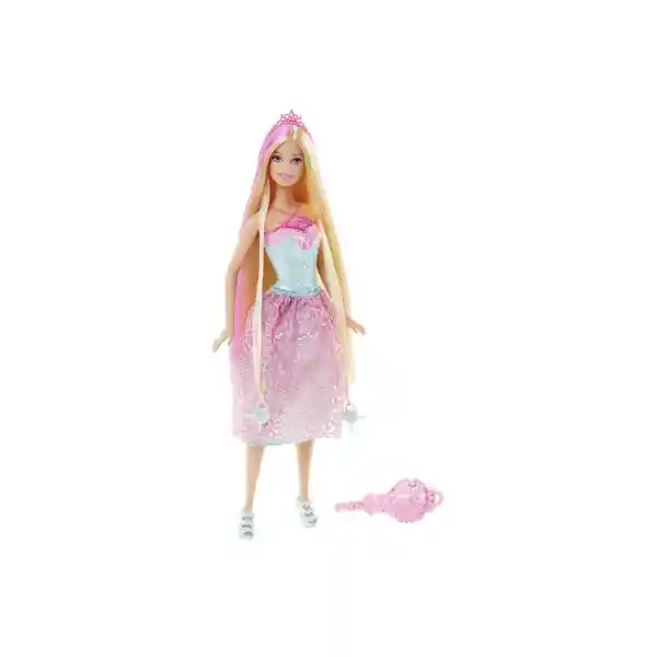 Barbie Muñeca Surtido Princesa Peinados Mágicos