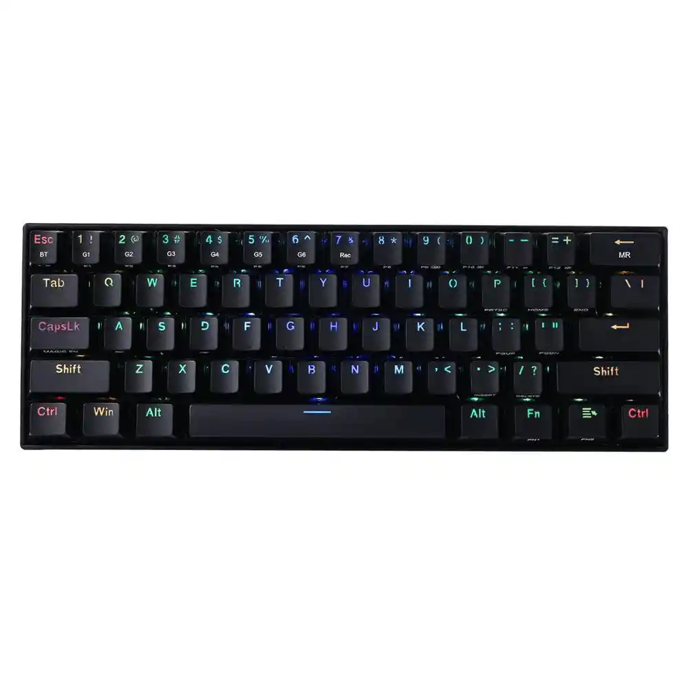 Teclado Mecánico Draconic Rgb Black K530 Rgb Redragon