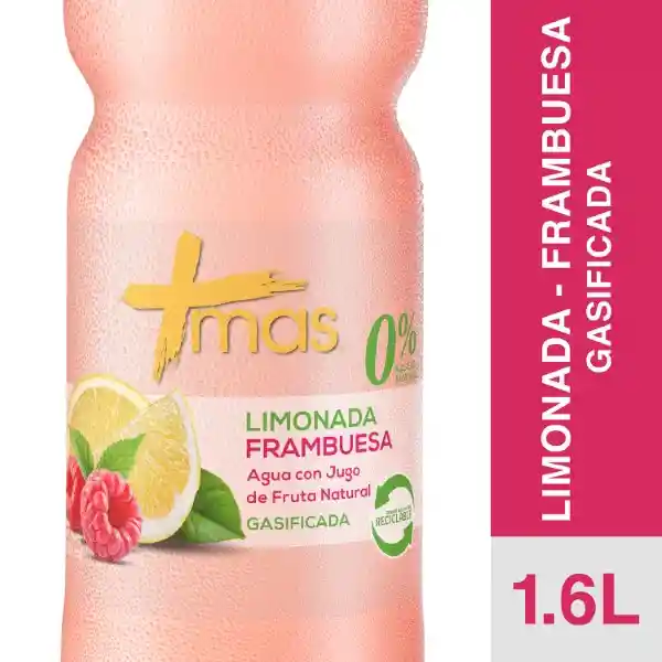 Cachantun Mas Agua Saborizada Mas Limonada Frambuesa