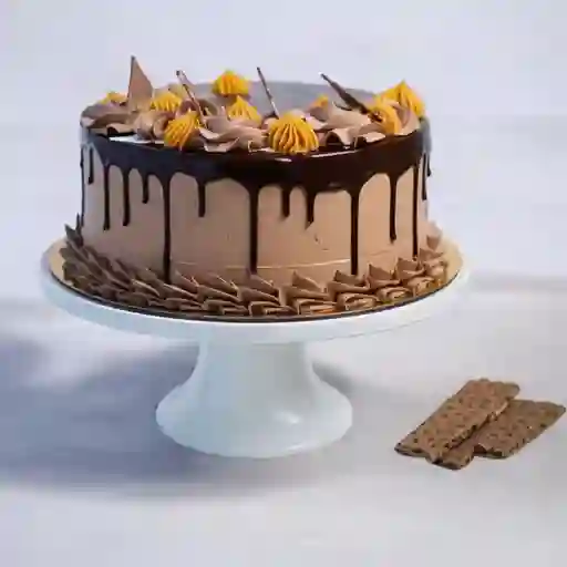 Bizcocho chocolate con manjar