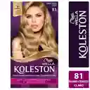 Koleston Tinte Permanente Capilar Tono N°81 Rubio Ceniza Claro 