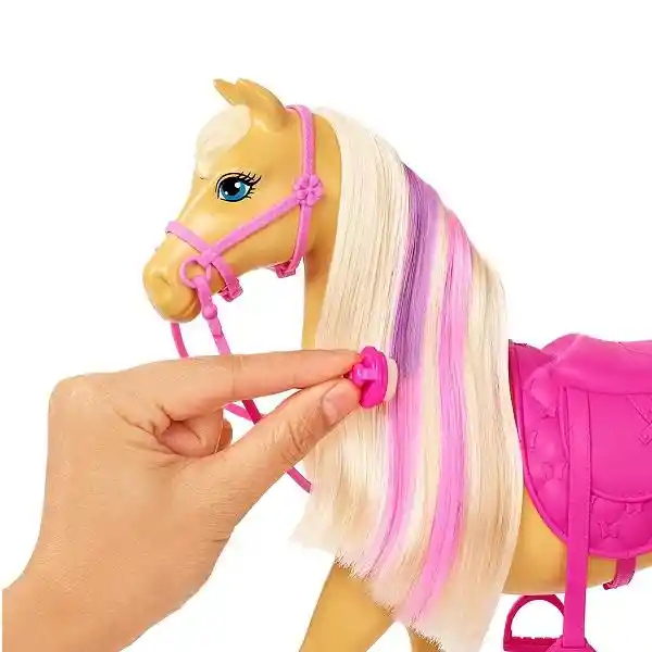 Barbie Muñeca Con Caballo Peinados Divertidos