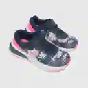 Zapatillas Deportiva Estampada Flores Azul Multicolor 22 Colloky