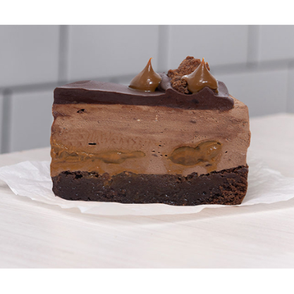 Trozo Cheesecake Brownie Chocolate & Dulce de Leche