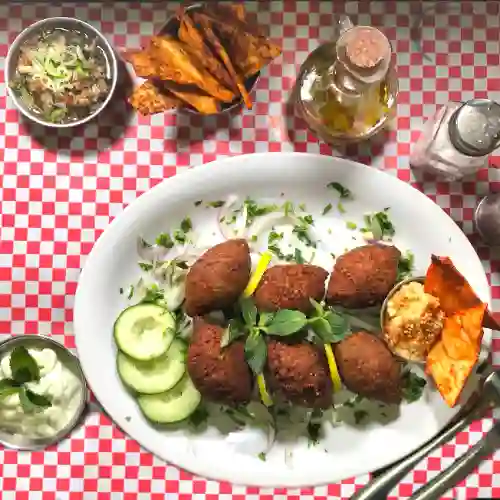 Kibbe Relleno Vegano