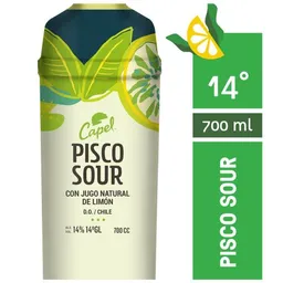 2 x Pisco Sour Premium Capel 700 cc