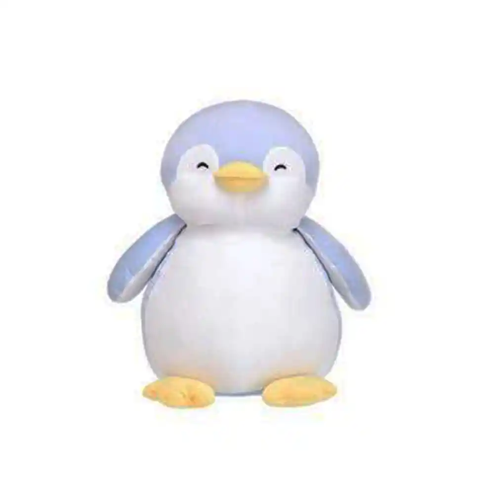 Miniso Peluche Grande De Pinguino Azul 48cm