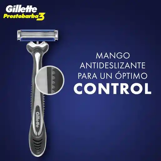 Gillette Máquina Para Afeitar Desechable Prestobarba3