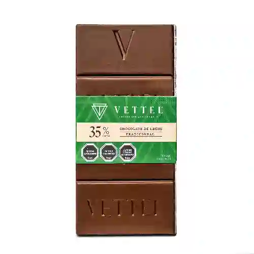 Barra de Chocolate de Leche 35% Cacao (unidad 100 G)