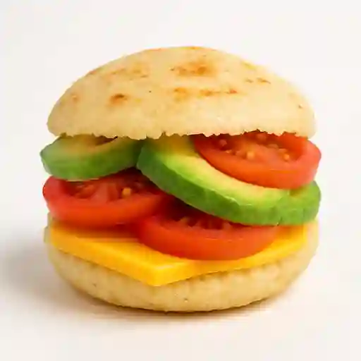 Arepa Palta/tomate/queso Amarillo