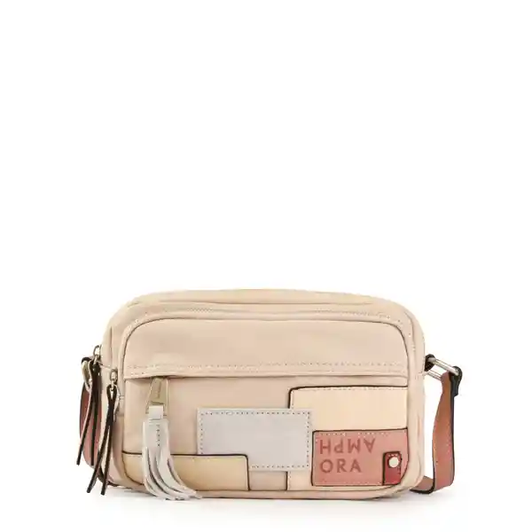 Amphora Cartera Birty Tipo Bandolera Beige