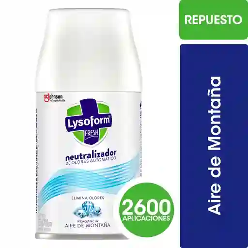 Aromatizante de Ambientes Lysoform Automático Repuesto 175 gr