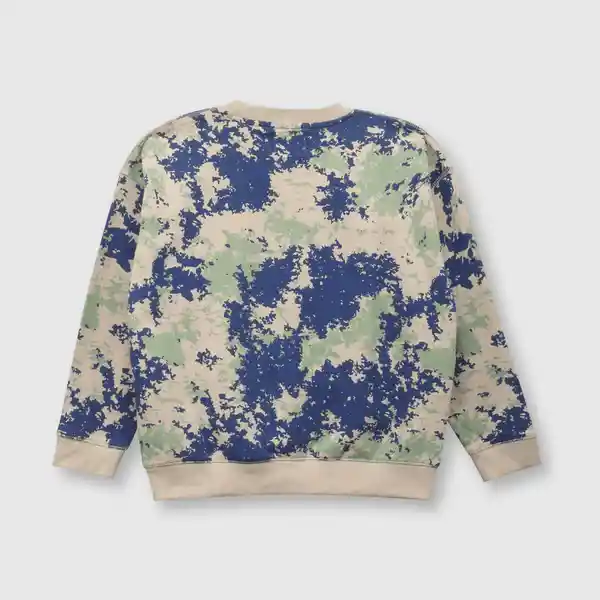 Polerón Camuflado de Niño Avena Talla 8A Colloky