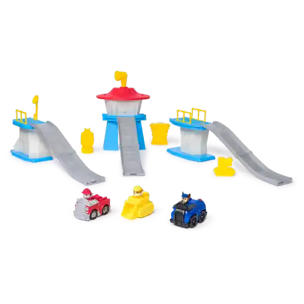 Paw Patrol Pista Mini Torre Con Autos