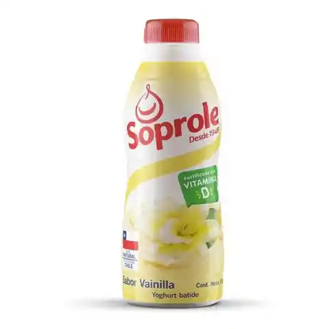 Soprole Yoghurt Batido Sabor Vainilla
