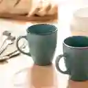 Tazón Cerámica Stoneware Rústico Azul 350 mL Casaideas