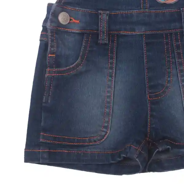 Jardinera Bebe Niño Denim Pillin 24 M