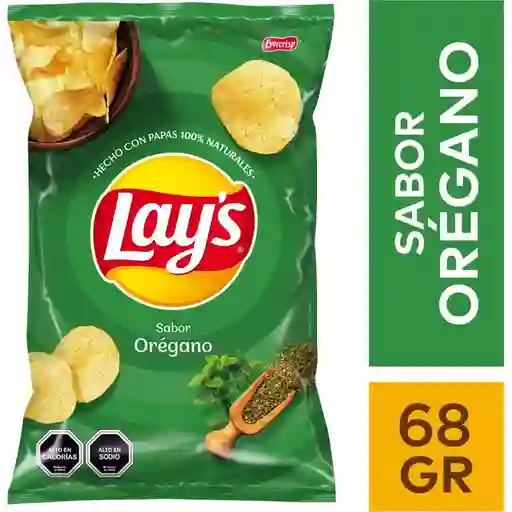 Lay's Papa Frita Sabor Orégano