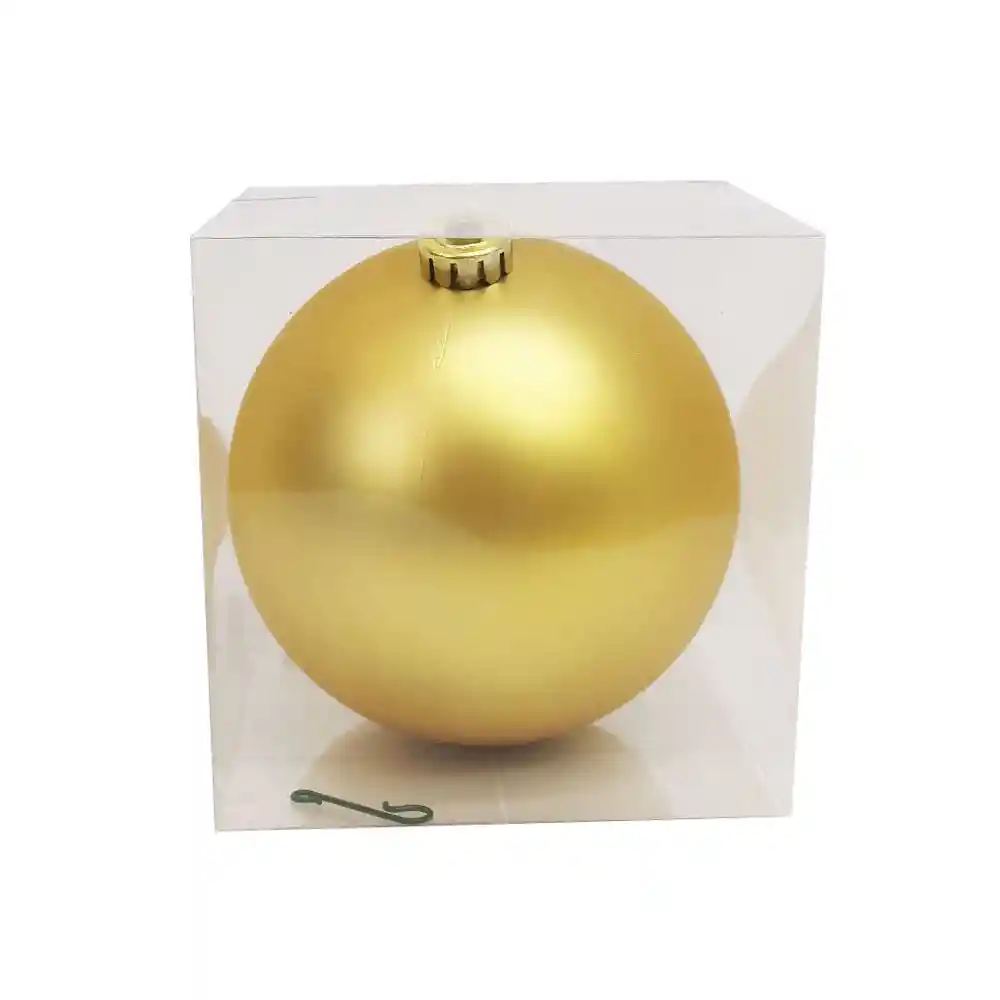 Esfera Krea 15Cm Dorado Navidad