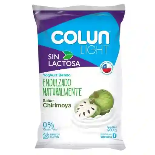 Colun Yoghurt Light Sin Lactosa Chirimoya