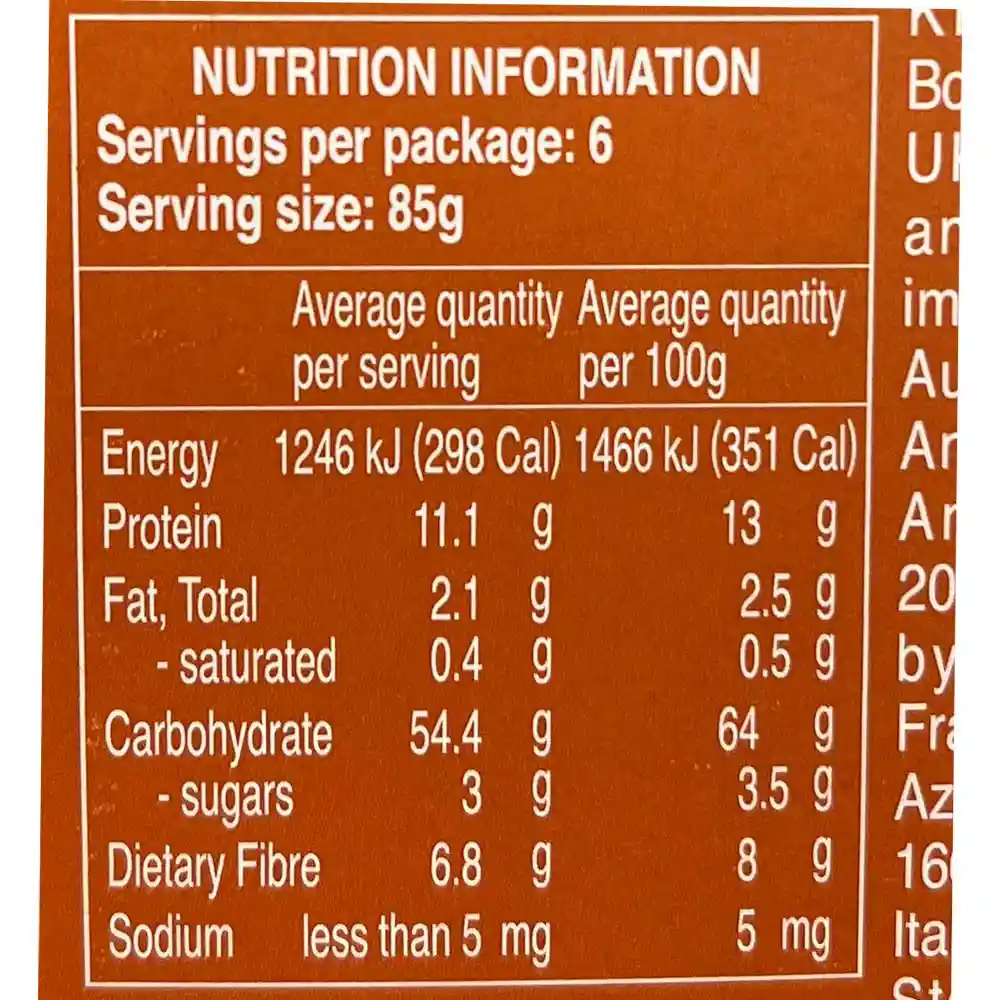 Barilla Fideos Fusilli Integral