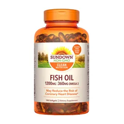 Sundown Naturals Extra Strength Fish Oil (1200 mg)