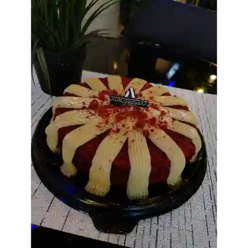 Torta de Red Velvet Araña