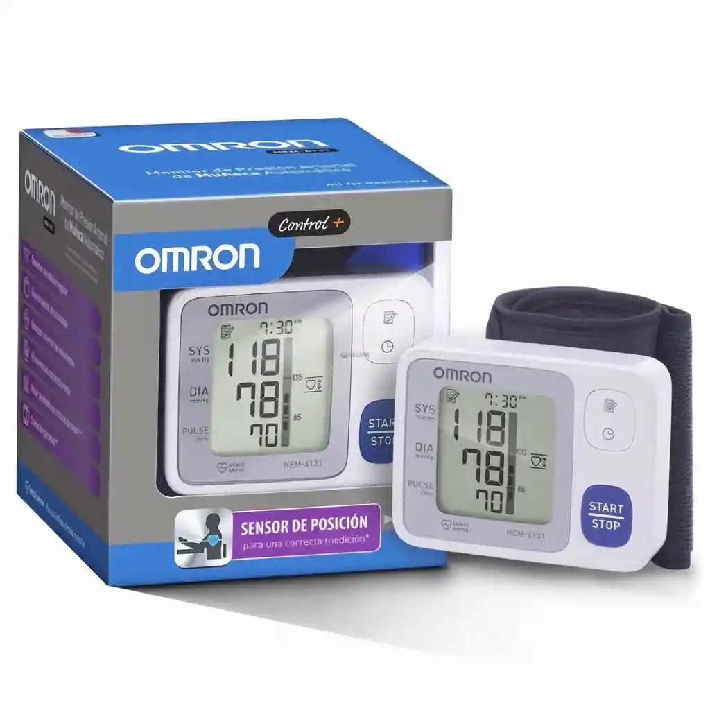 Omron Tensiómetro de Muñeca Automático