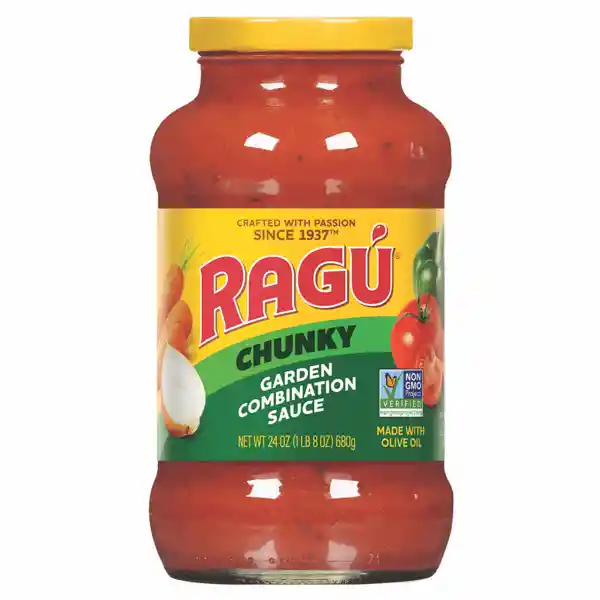 Ragu Salsa Tomate Lista Vegetales