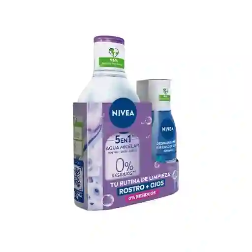 Nivea Kit Agua Micelar Piel Sensible + Bifásico