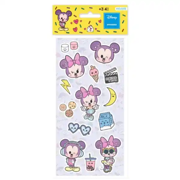 Proarte Pegatina s 4 Laminas Mickey Minnie