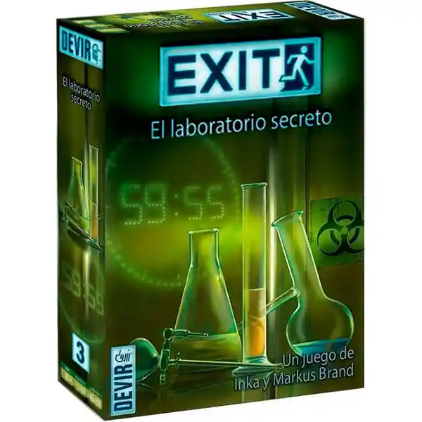 Juego de Mesa Exit el Laboratorio Secreto