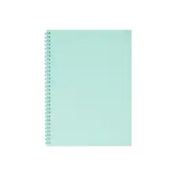 Libreta de Espiral Color Menta Miniso