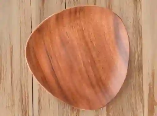 Plato Entrada Ripley Home Triangular Acacia Madera