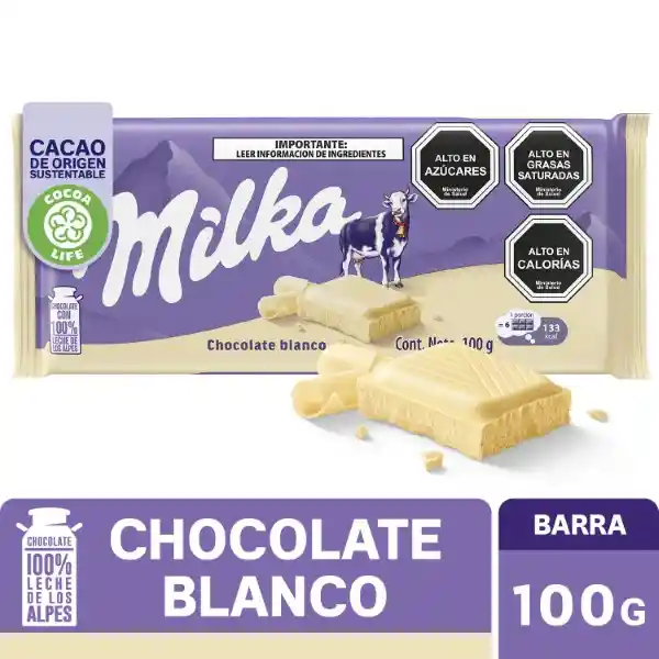 Milka Chocolate Blanco