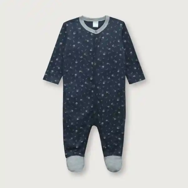 Pijama Osito Baby Boy de Bebé Niño Azul Talla 12M Opaline