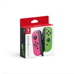 Nintendo Control Joycons Pink And Green