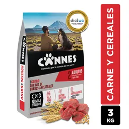 Cannes Alimento para Perros Carne y Cereal