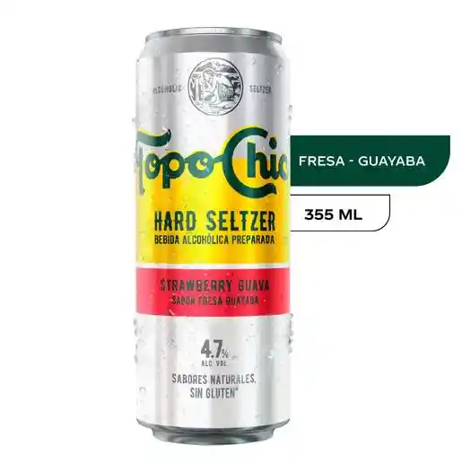 Topo Chico Coctel Fresa Guayaba 355 Cc