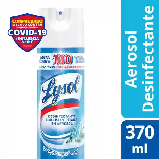 Lysol Desinfectante Spring Waterfall Aerosol