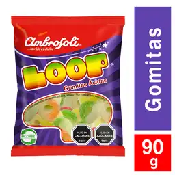 Loop Gomitas Ácidas de Sabores Frutales