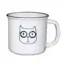 Taza Con Caricatura de Gato Miniso