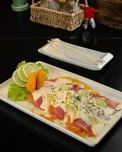 Tiradito Salmón y Atún