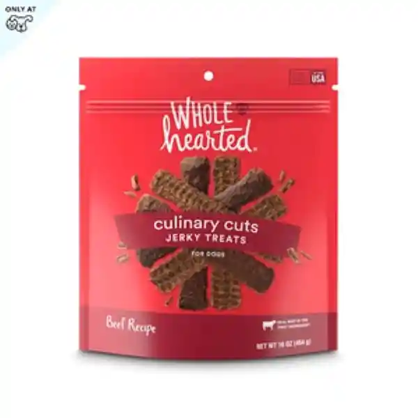 Wholehearted Premio Para Perro Culinary Cuts Suaves Receta Res