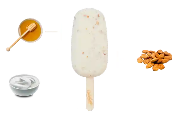 Anhelado Paleta Yogurt Miel y Almendras