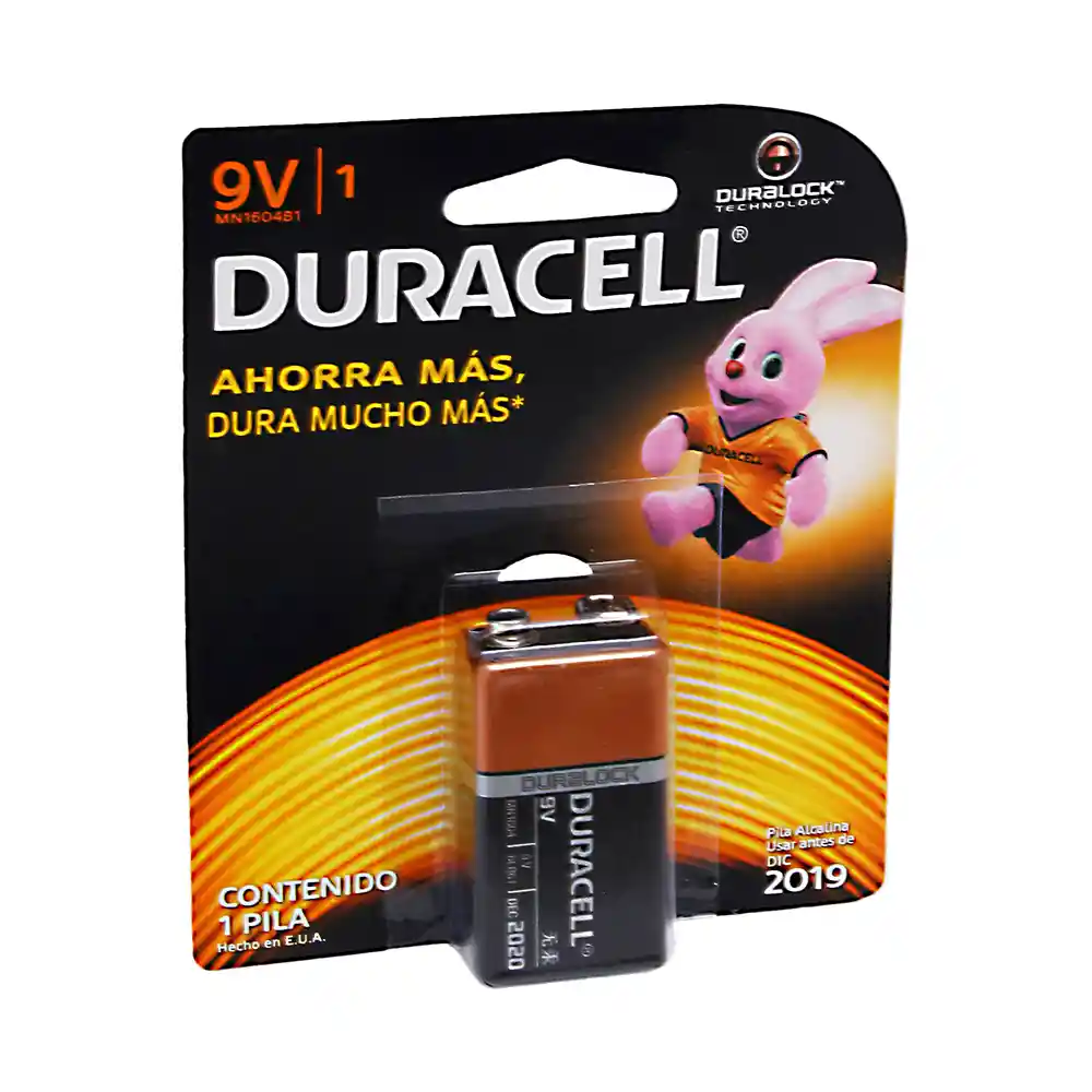 Pila Duracell 9v