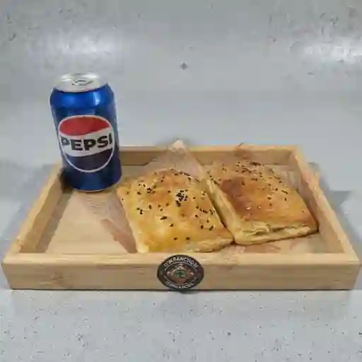 Combo individual jamón-pollo