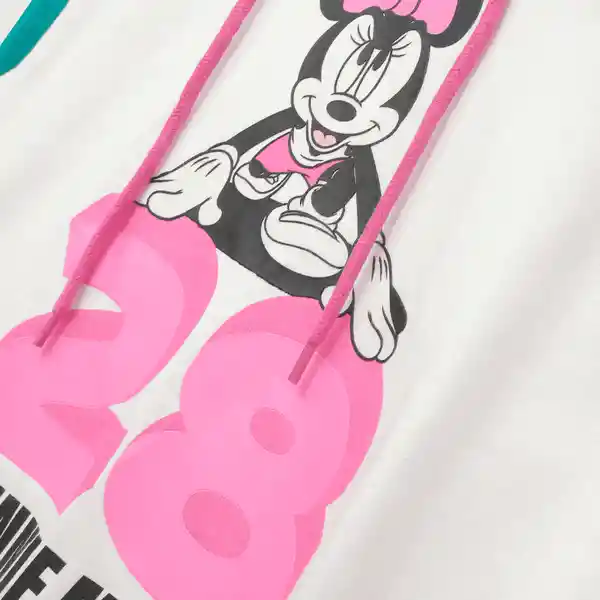 Polerón Minnie de Niña Off White Talla 10A Colloky