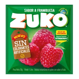 Zuko Bebida en Polvo Sabor a Frambuesa